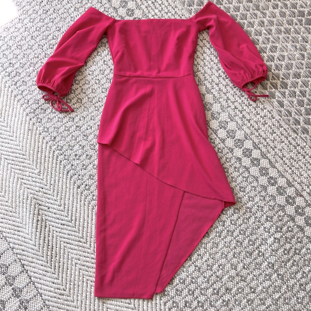 ASOS - Square neck, Puff Sleeve Dress - 2